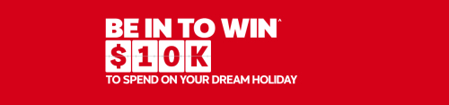 Be in to Win^ with Flight Centre