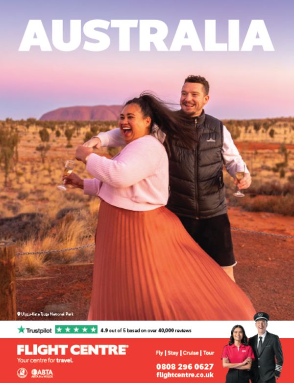 Flight Centre UK Australia brochure