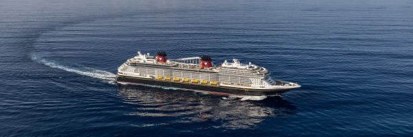 Disney Cruise Ship at sea