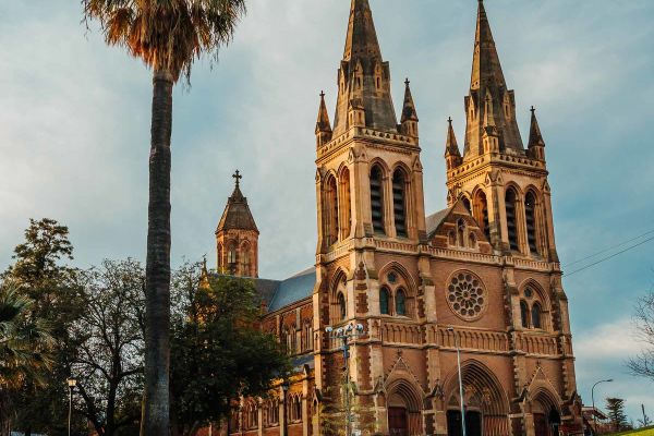 Gothic Cathedral in Adelaide
