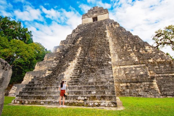Tikal Pyramid in Guatemala