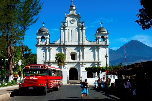 Church in Izalco, El Salvador