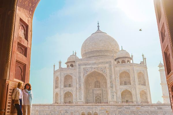 In front of Indian Palace