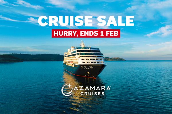 Cruise Sale - hurry, ends 1 Feb | Azamara