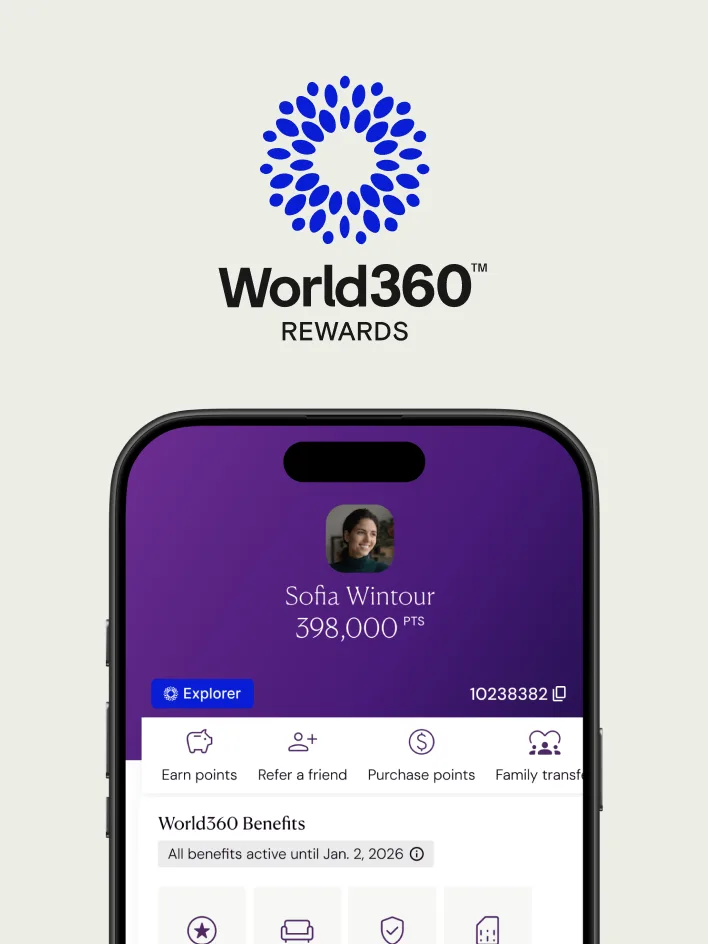 Explore our new World360 rewards