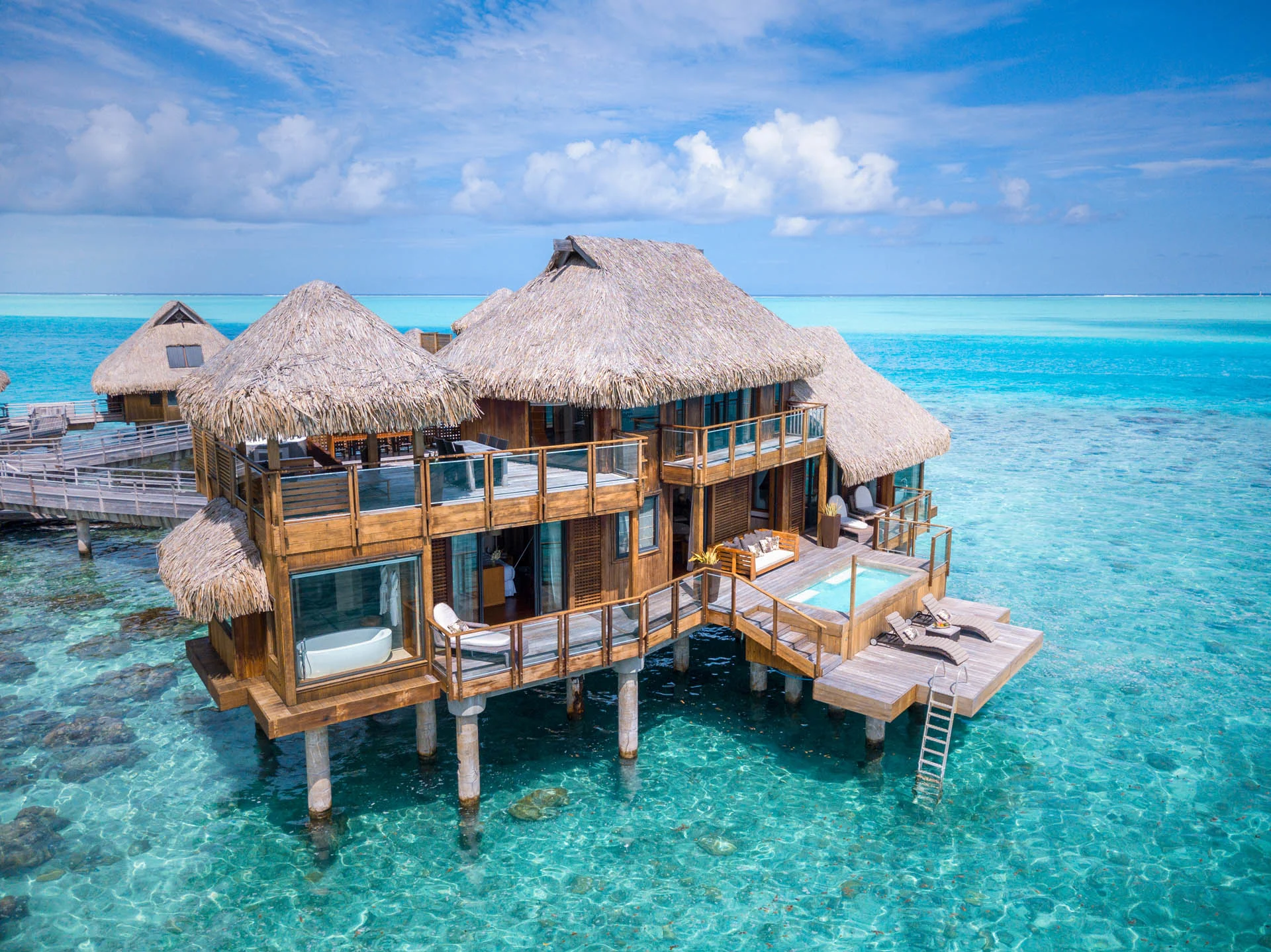 Conrad Bora Bora Nui luxury hotel Bora Bora French Polynesia