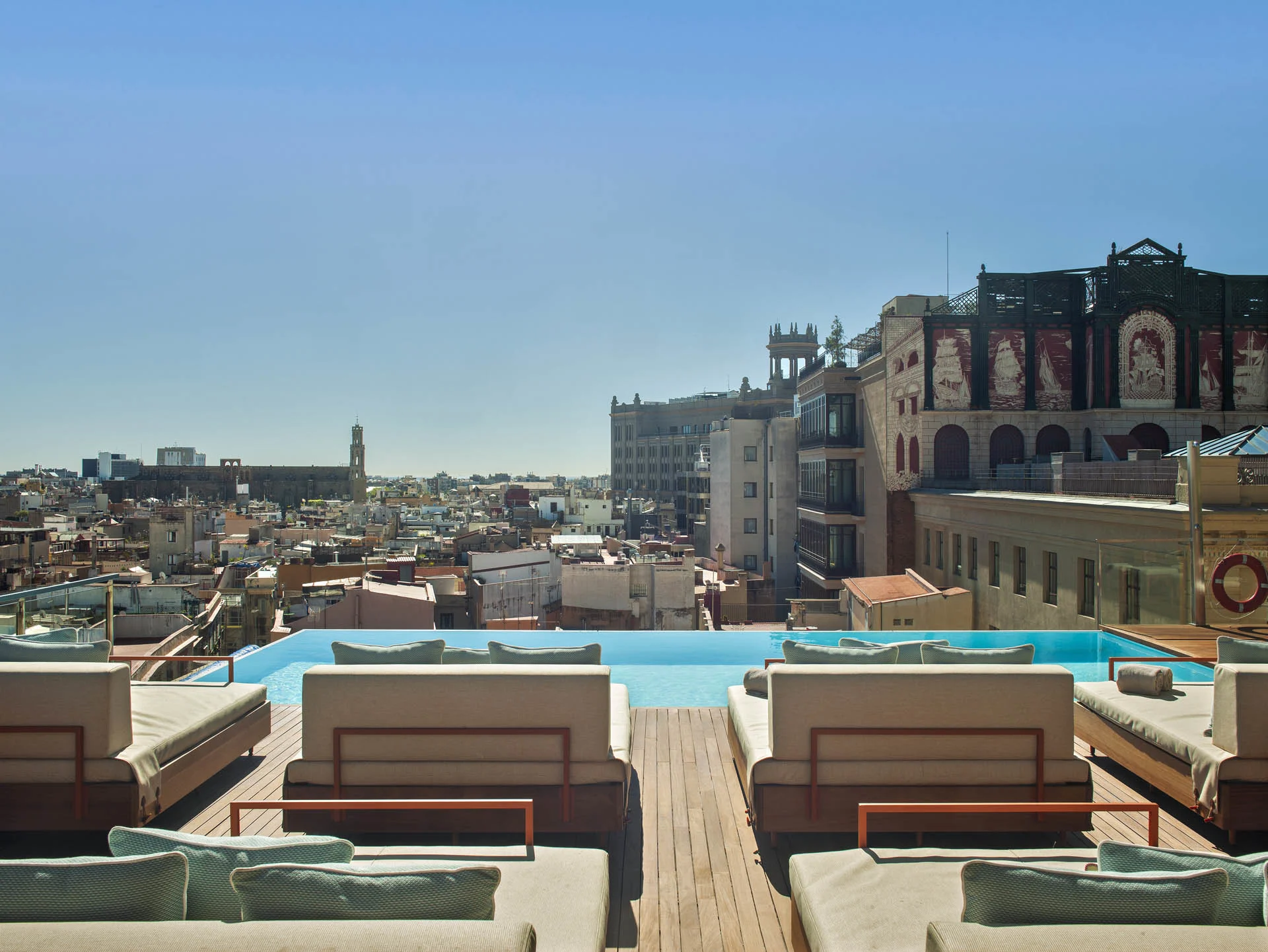 Grand Hotel Central luxury hotel Spain
