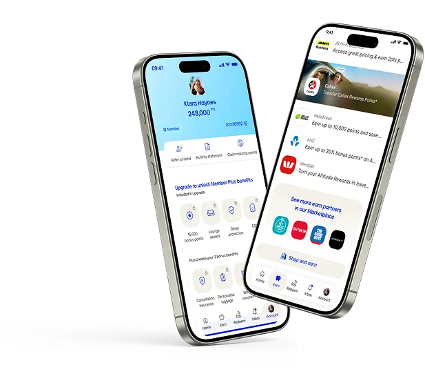 World360 Rewards App shown on two phones