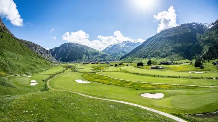 Andermatt Golf Course luxury travel