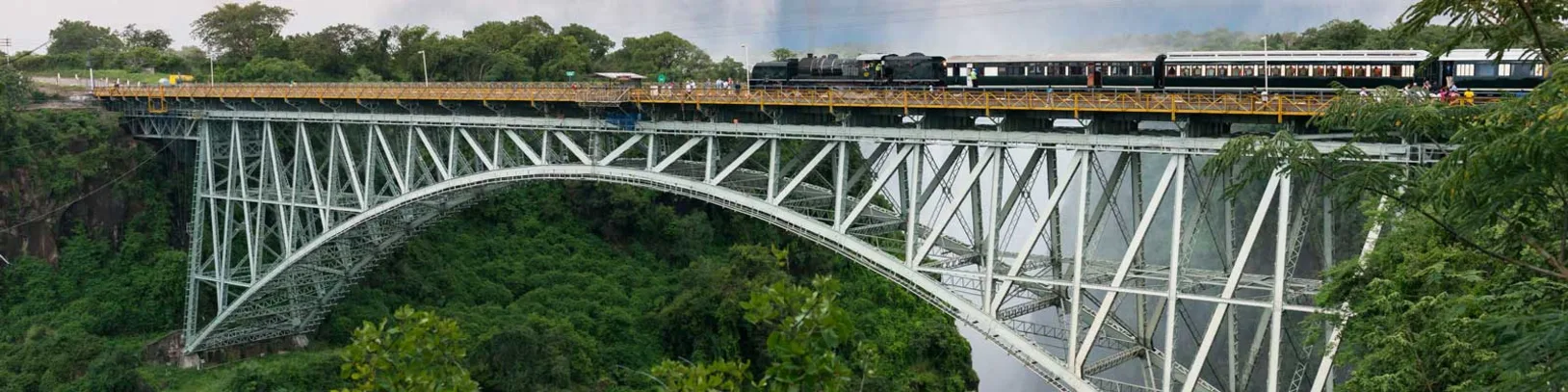 Steam Across Victoria Falls on a Luxury Train Tour luxury travel