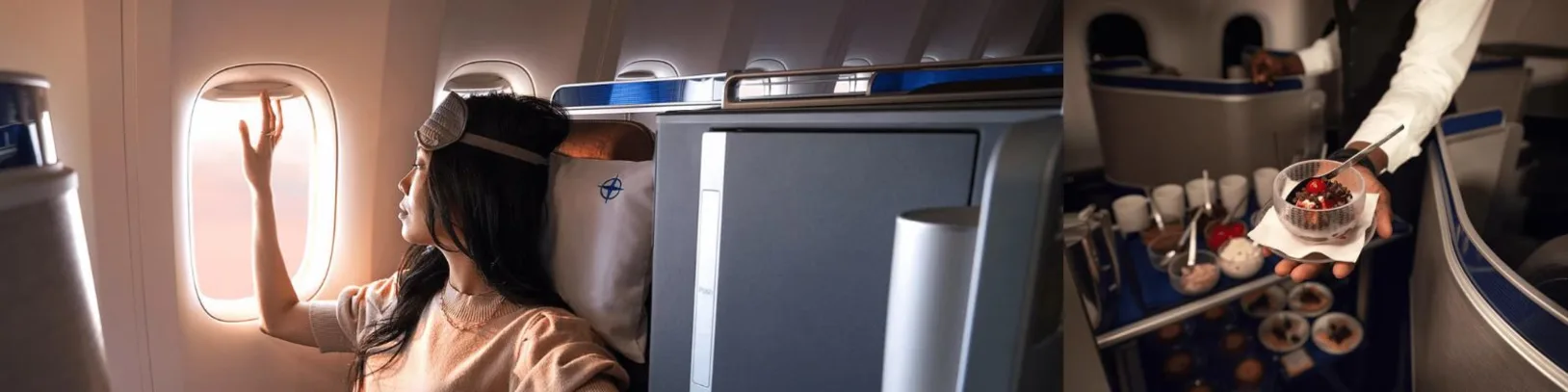 Flying High in Style: United Airlines Polaris Business Class Review luxury travel