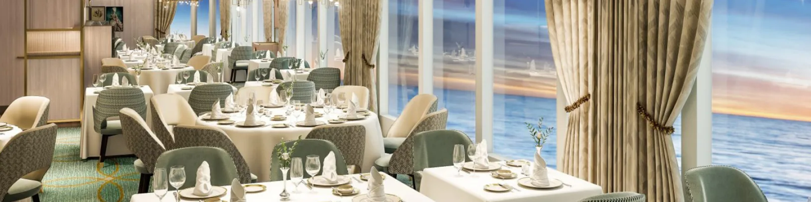 A First Look at Cunard's New Ship, Queen Anne luxury travel