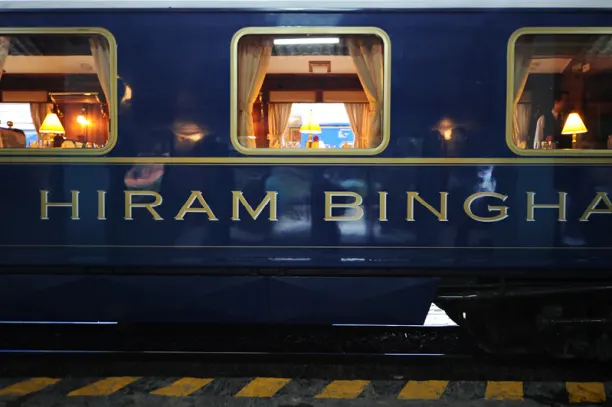 Hiram Bingham luxury train Peru