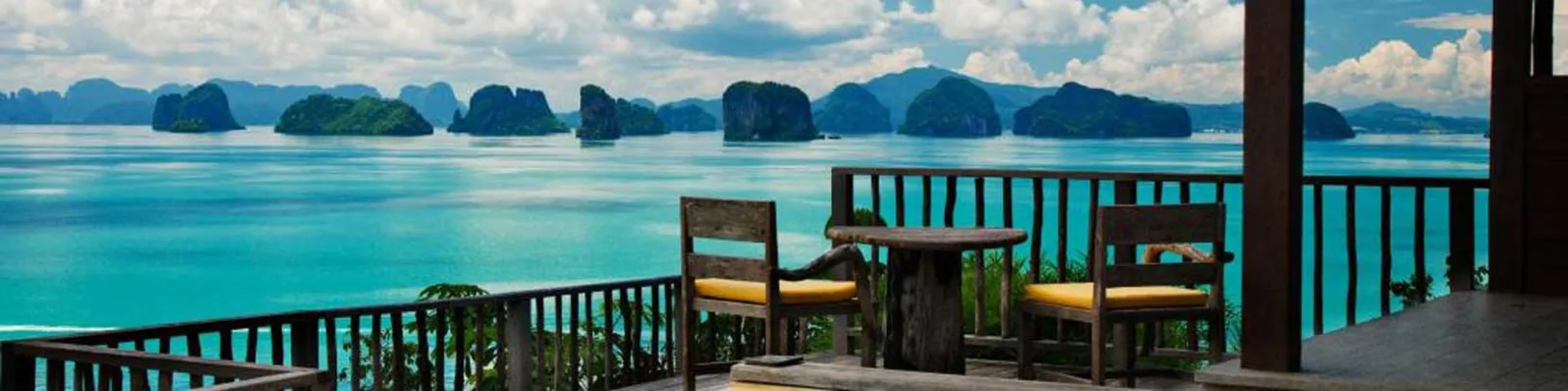 Dream View of Phang Nga Bay From Six Senses Yai Noi luxury travel