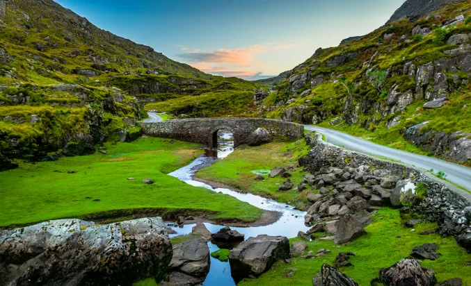 Luxury travel: Gap of Dunloe in County Kerry, Ireland
