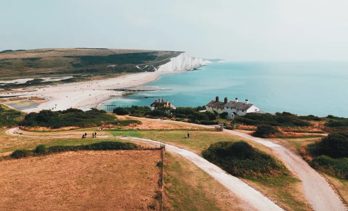 Luxury travel: Seven Sisters Cliffs in East Sussex, England