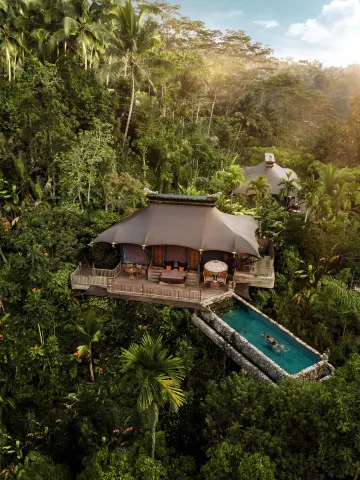 Capella Ubud luxury hotel Ubud Bali Indonesia