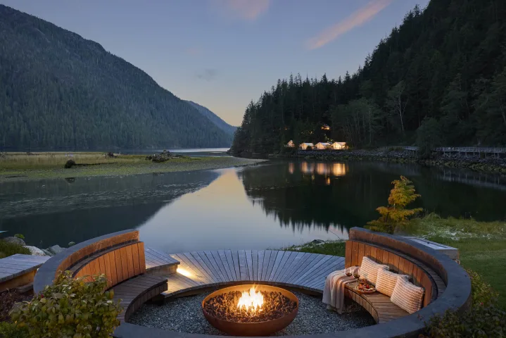 Clayoquot Wilderness Lodge luxury hotel Vancouver Island Canada