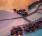 Over water villa, luxury travel holiday, Maldives 