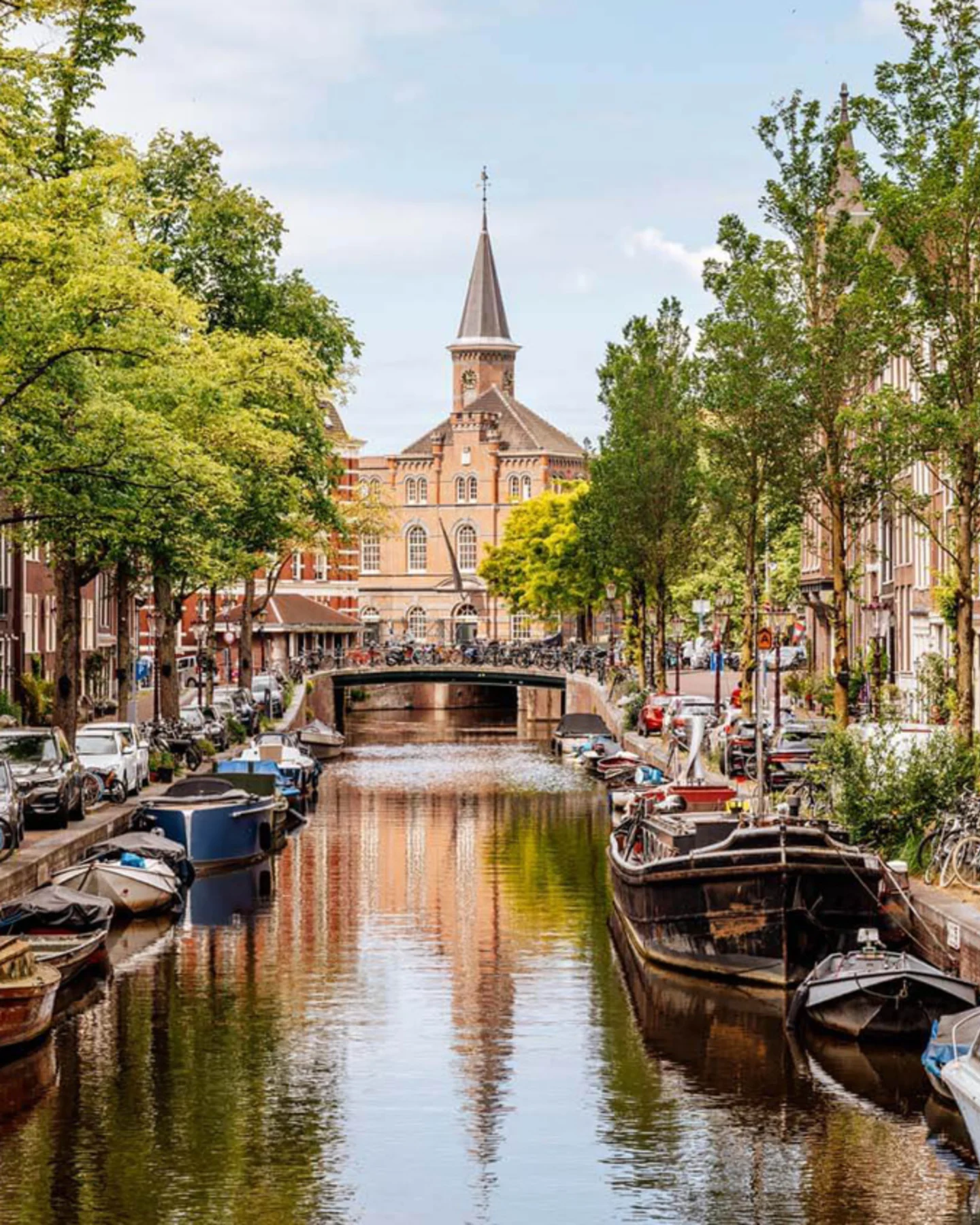 Luxury Travel: Bloemgracht canal in Amsterdam, Netherlands