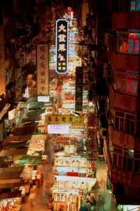 Temple Street Markets Hong Kong luxury travel holiday