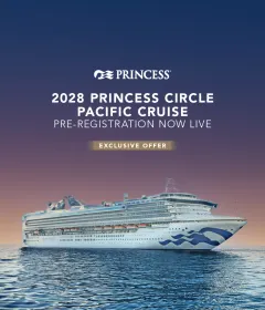 Princess 2028 Circle Pacific Cruise