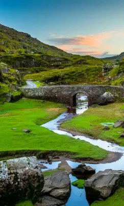 Luxury travel: Gap of Dunloe in County Kerry, Ireland