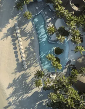 COMO Maalifushi luxury hotel Thaa Atoll Maldives 