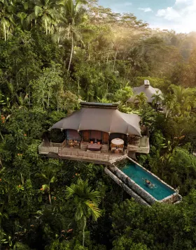 Capella Ubud luxury hotel Ubud Bali Indonesia