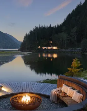 Clayoquot Wilderness Lodge luxury hotel Vancouver Island Canada