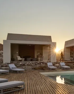 Okahirongo Elephant Lodge luxury hotel Kaokoland Namibia