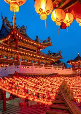 The Thean Hou Temple in Kuala Lumpur