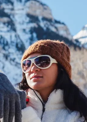 Skiing in style