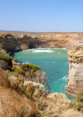 The Lord Arch Gorge surrounded by beautiful rock formations