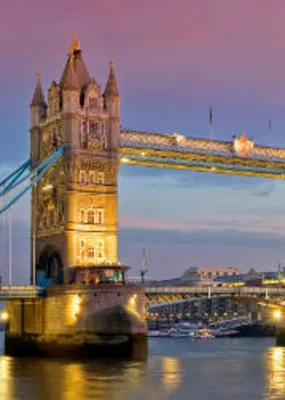London bridge tower during sunset