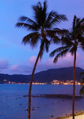 Sunset in Patong Beach  