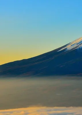 Mount Fuji sunset