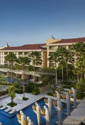 The Mulia, Mulia Resort & Villas luxury hotel Nusa Dua Bali Indonesia