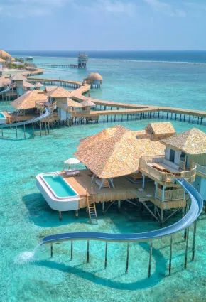 Soneva Secret luxury hotel Makunudhoo Atoll Maldives