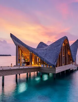 overwater bungalow