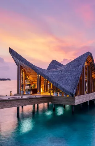 overwater bungalow