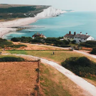 Luxury travel: Seven Sisters Cliffs in East Sussex, England