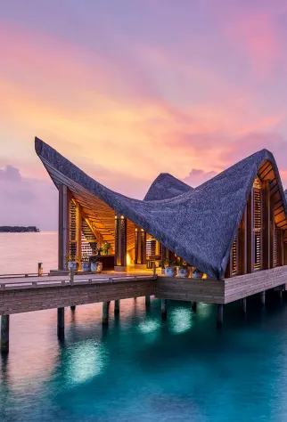 overwater bungalow
