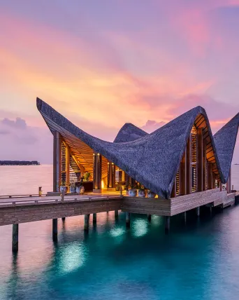 overwater bungalow