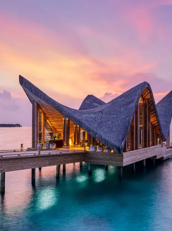 overwater bungalow