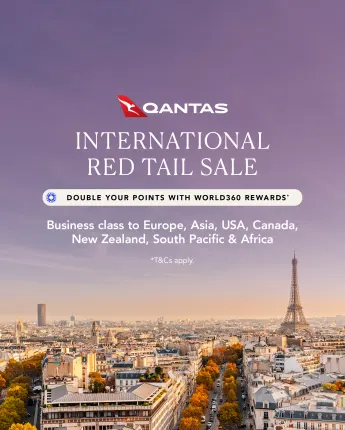 Web tile Qantas