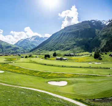 Andermatt Golf Course luxury travel