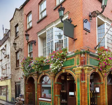 Temple Bar street, Dublin, Ireland