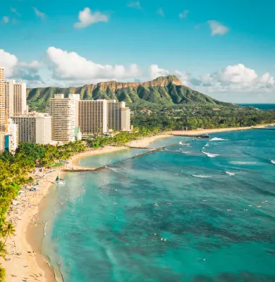 Diamond Head, luxury travel holiday, Hawaii, USA