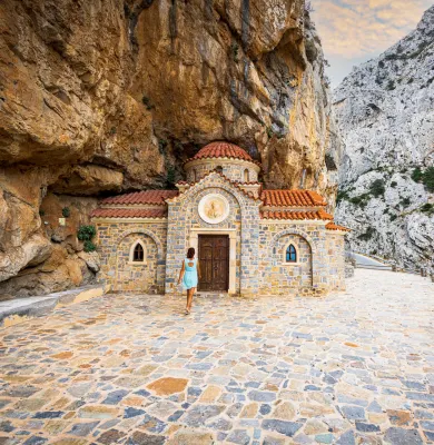 Agios Nikolaos church in Crete, Greece